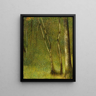 Georges Seurat - The Forest at Pontaubert.webp