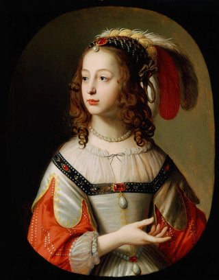 Gerard van Honthorst - Portrait of Sophia Princess Palatine.webp