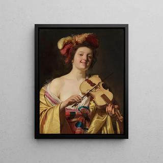Gerard van Honthorst - The Violin Player.webp