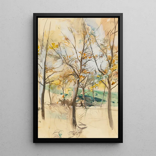 Giovanni Boldini - Trees In The Bois De Boulogne.webp