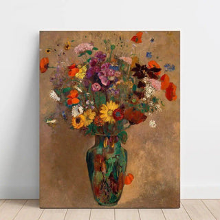 Grand bouquet de fleurs des champs - Odilon Redon | Reproduction Tableau Décoration murale affiche copie