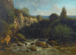 Gustave Courbet - Les Gorges De La Loue.webp