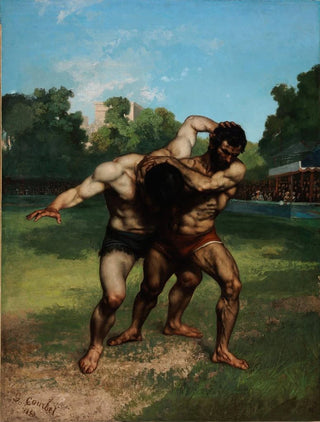 Gustave Courbet - The Wrestlers.webp