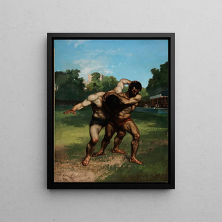 Gustave Courbet - The Wrestlers.webp