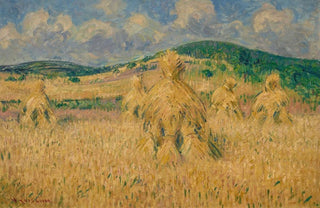Gustave Loiseau - La moisson environs de Louviers Eure.webp