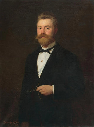 Gyula Benczr - Portrait of Gejza Bencr.webp