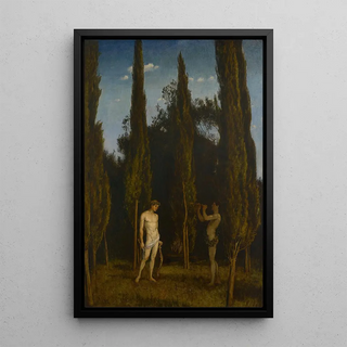 Hans Thoma - Apollo and Marsyas.webp