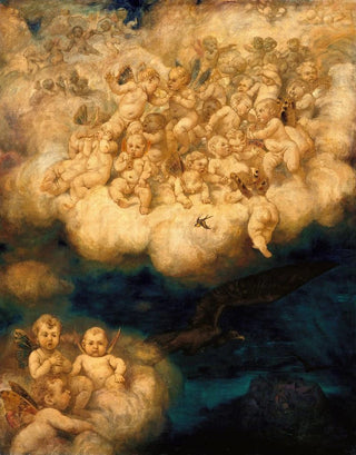 Hans Thoma - Cloud of Angels.webp