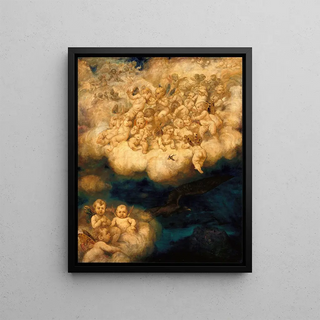 Hans Thoma - Cloud of Angels.webp