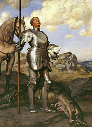Hans Thoma - Knight Saint George.webp