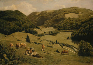 Hans Thoma - The Alb Valley near Sankt Blasien.webp