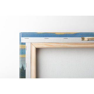 Haus in Waldlandschaft - Karl Wiener | Reproduction Tableau Décoration murale affiche copie