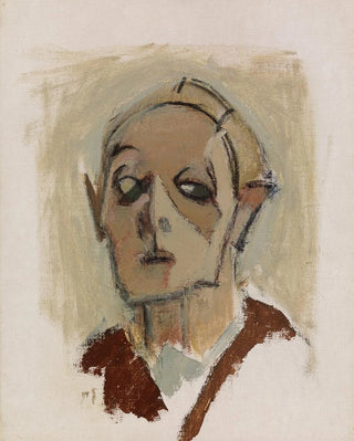 Helene Schjerfbeck - SelfPortrait en face I.webp