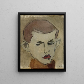 Helene Schjerfbeck - The Woodcutter head study.webp