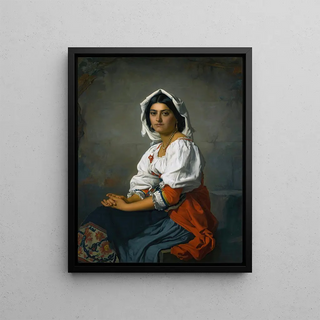 Henri Lehmann - La Jeune Italienne.webp