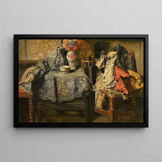 Henri de Braekeleer - Still Life Requisites.webp