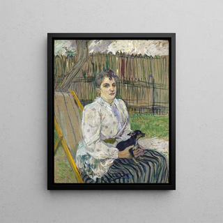 Henri de ToulouseLautrec - Lady with a Dog.webp