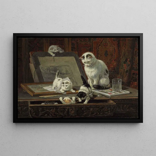 Henritte RonnerKnip - The Kittens Art Lesson.webp