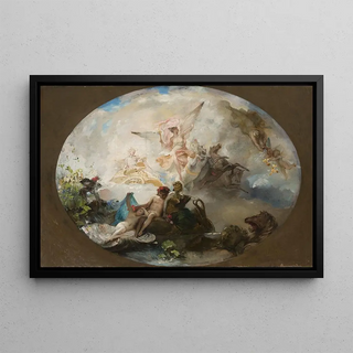 Henryk Siemiradzki - Aurora plafond project.webp