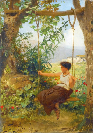 Henryk Siemiradzki - GIRL ON A SWING.webp