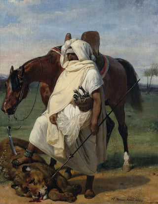 Horace Vernet - The Lion Hunter.webp