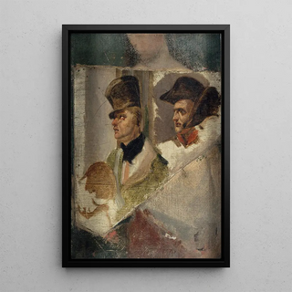 Horace Vernet - tudes de ttes pour La Barrire de Clichy Dfense de Paris le 30 mars 1814.webp