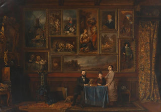 Hugo Charlemont - Salon des Ohrenarztes Hofrat Dr Adam Politzer.webp