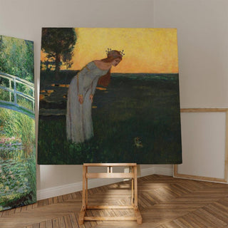 Il était une fois - Franz von Stuck | Reproduction Tableau Décoration murale affiche copie