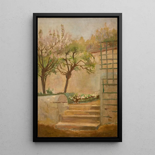 Jacek Malczewski - Landscape with Small Stairs.webp