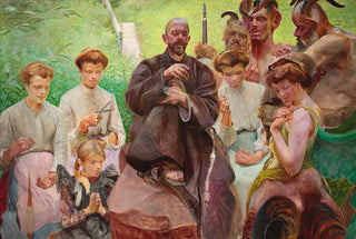 Jacek Malczewski - Saint Francis.webp
