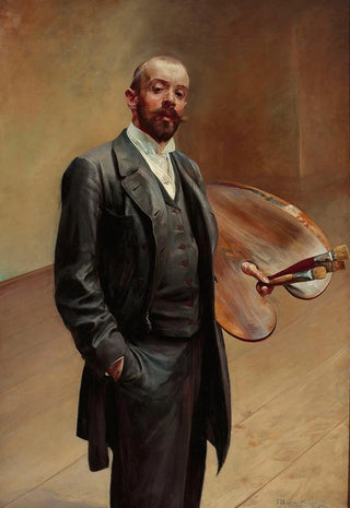 Jacek Malczewski - Selfportrait with palette.webp