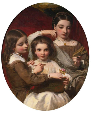 James Sant - Portrait Of The Russell Sisters.webp