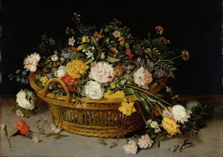Jan Brueghel the Younger - A Basket of Flowers.webp