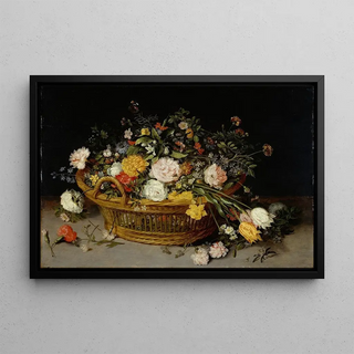Jan Brueghel the Younger - A Basket of Flowers.webp