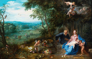 Jan Brueghel the Younger - Rest on the Flight into Egypt.webp