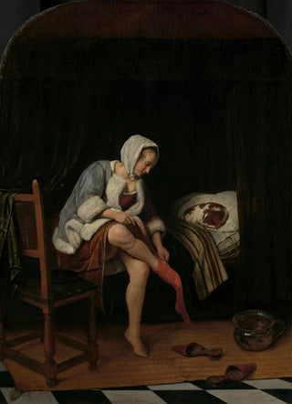 Jan Steen - Woman at her Toilet.webp