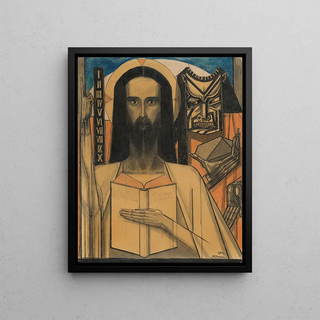 Jan Toorop - tude pour Christus in de woestijn.webp