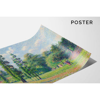 Jardin de Kew, Londres, Près d'un Étang - Camille Pissarro | Reproduction Tableau Décoration murale affiche copie