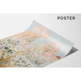 Jardin sous la Neige - Maurice Denis | Reproduction Tableau Décoration murale affiche copie