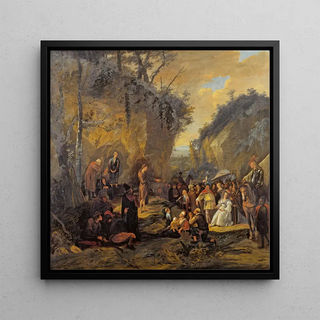 Jean-Baptiste prêchant - Jan Steen