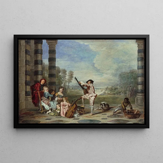 JeanAntoine Watteau - Les Charmes de la vie The Attractions of Life.webp
