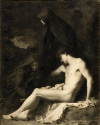 JeanJacques Henner - Saint Sebastian Attended by Saint Irene.webp