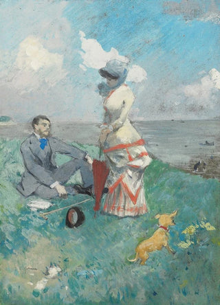 JeanLouis Forain - Au bord de la mer.webp