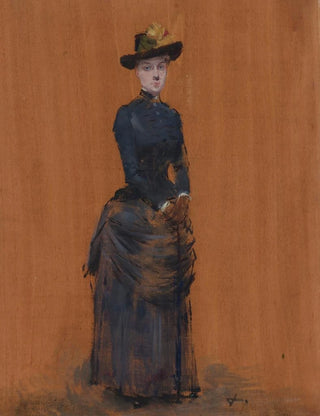JeanLouis Forain - Femme lgante.webp