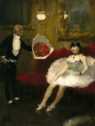 JeanLouis Forain - The Admirer.webp