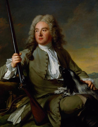 JeanMarc Nattier - Portrait of a Gentleman as a Hunter.webp