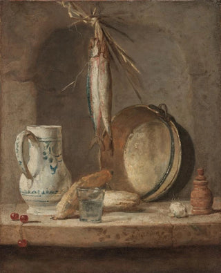 Jean Simon Chardin - Still Life with Herrings.webp