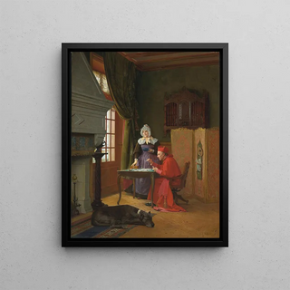 Jehan Georges Vibert - The Three Patiences.webp