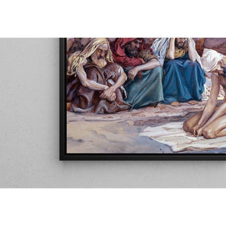 Job et ses trois amis - James Tissot | Reproduction Tableau Décoration murale affiche copie