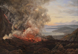 Johan Christian Dahl - Eruption of the Volcano Vesuvius.webp